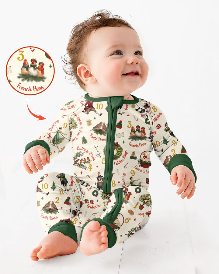 12 Days of Christmas Bamboo Convertible Zippy