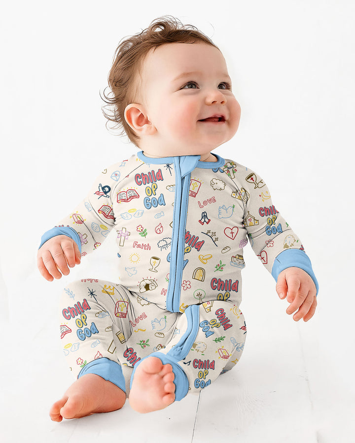 A Child Of God Family Matching Bamboo Convertible Zippy