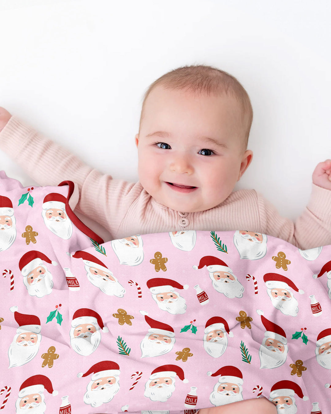 Christmas Sweet Santa Bamboo Blanket