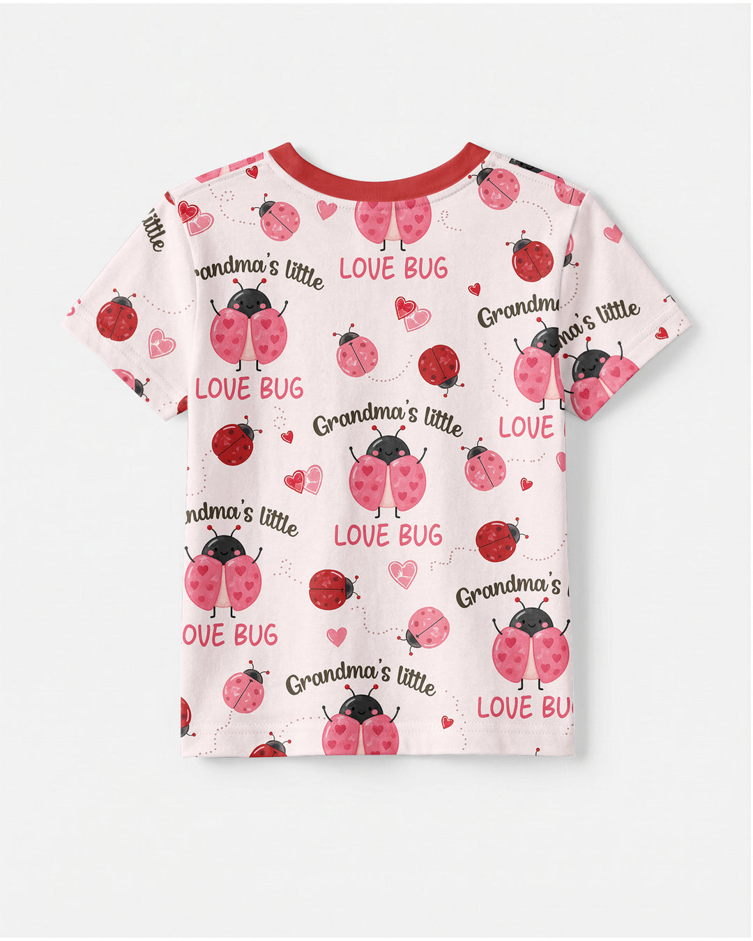 Grandma's Little Love Bug Bamboo Crewneck T-Shirt