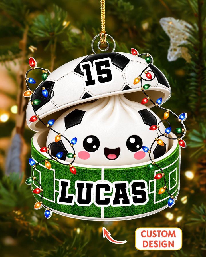Sport Ball Dumpling - Personalized Acrylic Ornament