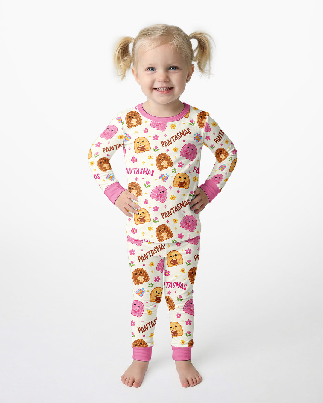 Pantasmas Ghost Bamboo Two Piece Long Sleeve Pajama Set