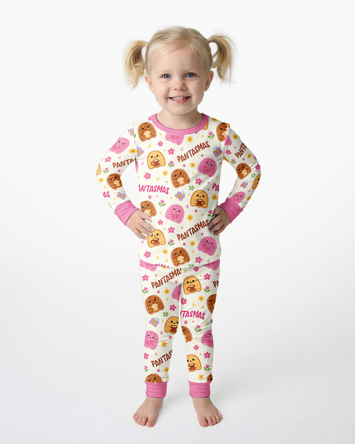 Pantasmas Ghost Bamboo Two Piece Long Sleeve Pajama Set