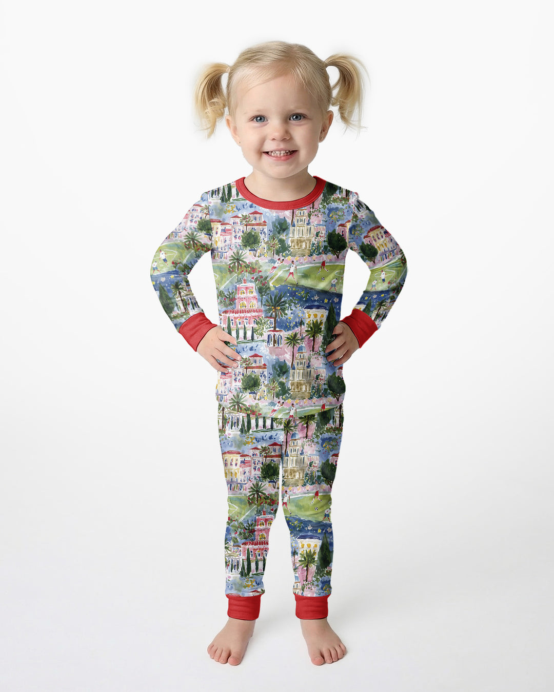 Soccer Tour 2026 Bamboo Two Piece Long Sleeve Pajama Set