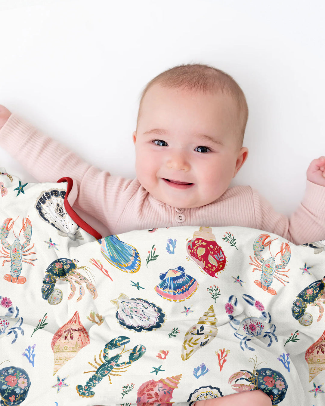 Preppy Coastal Bamboo Blanket