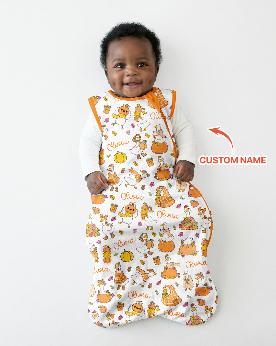 Fall Silly Goose Bamboo Sleep Bag