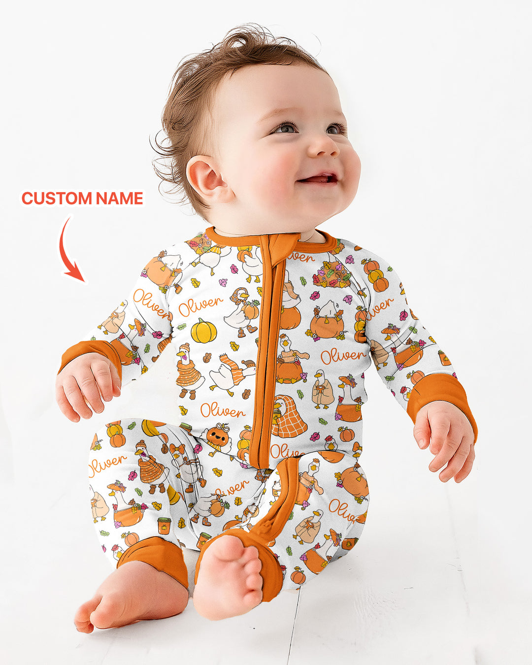 Fall Silly Goose Bamboo Convertible Zippy