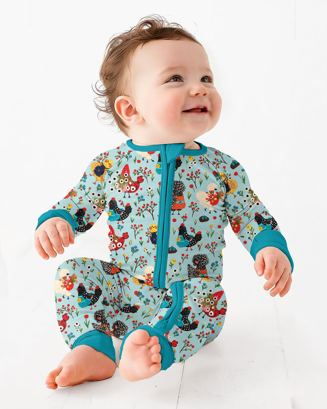 Chicken Garden Bamboo Convertible Zippy