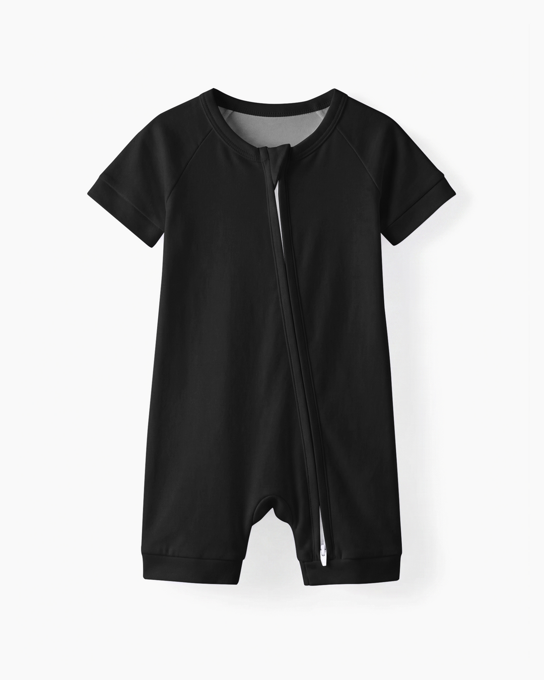 Solid Color Bamboo Shorty Zippy