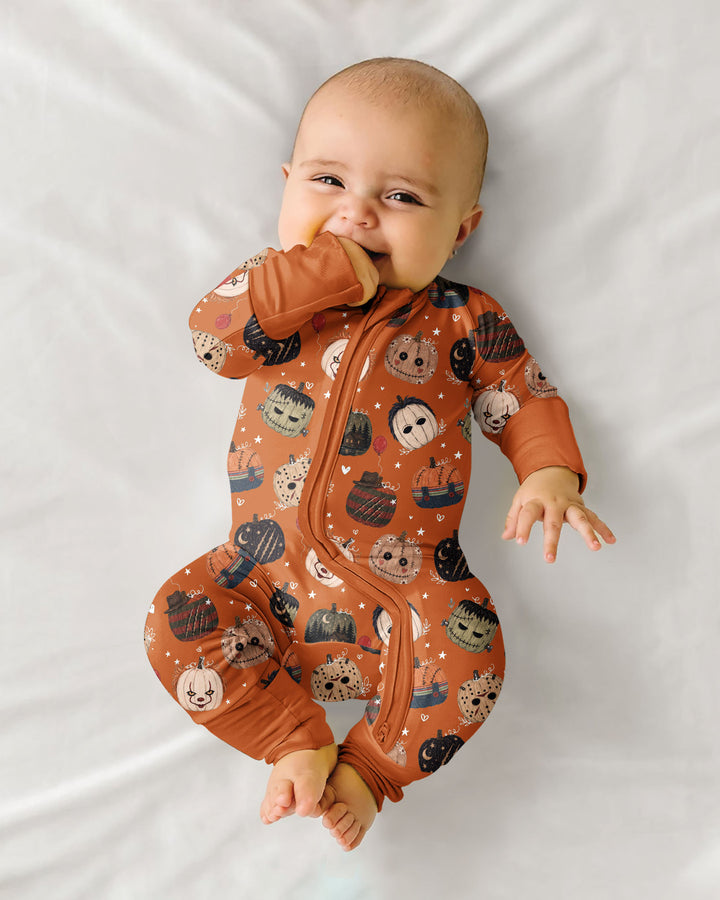 Spooky Slasher Pumpkins Bamboo Convertible Zippy