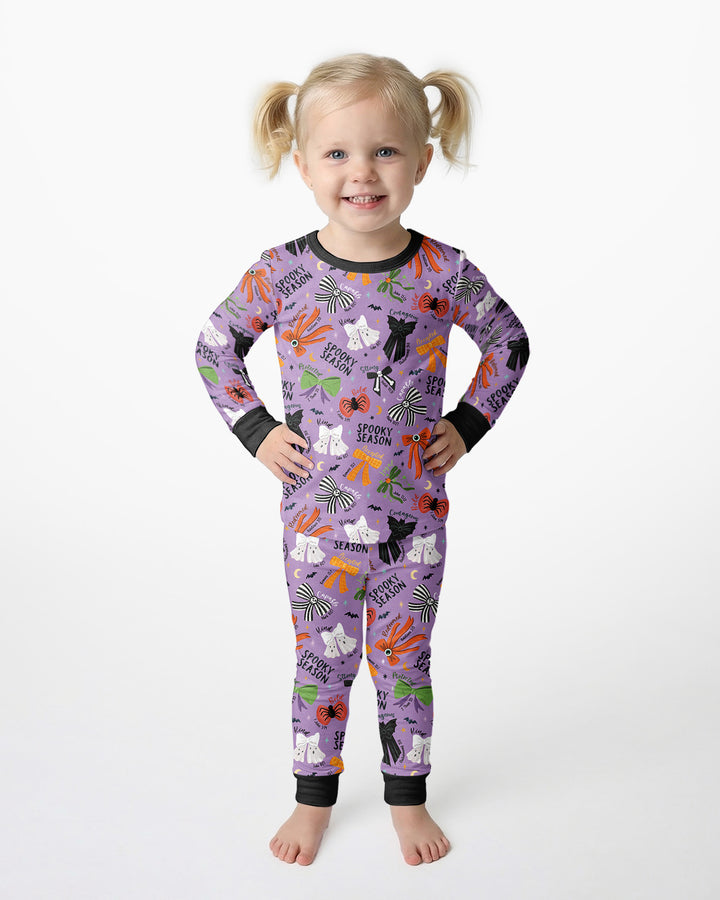 Template Bamboo Two Piece Long Sleeve Pyjamas Set