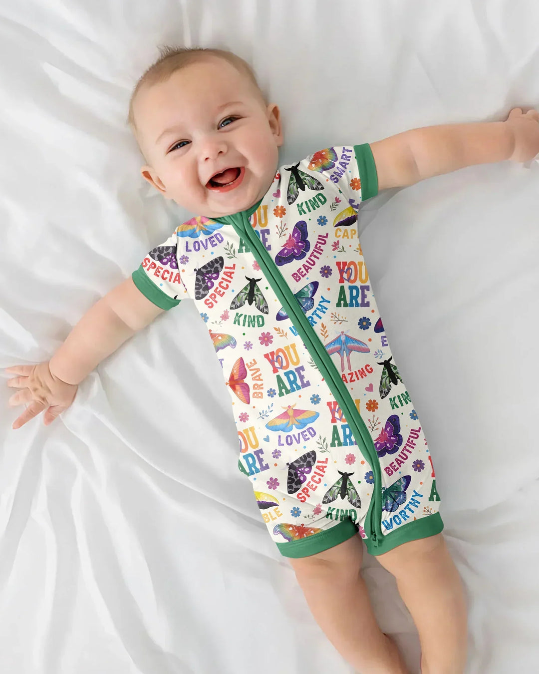 Proud Wings Family Matching Bamboo Shorty Zippy