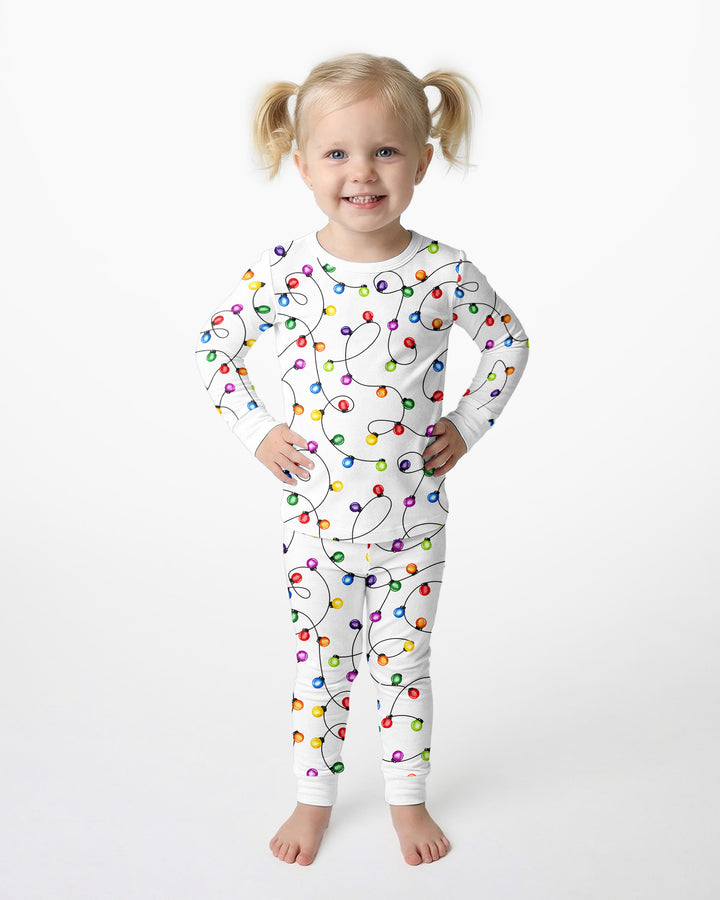 Template Bamboo Two Piece Long Sleeve Pyjamas Set