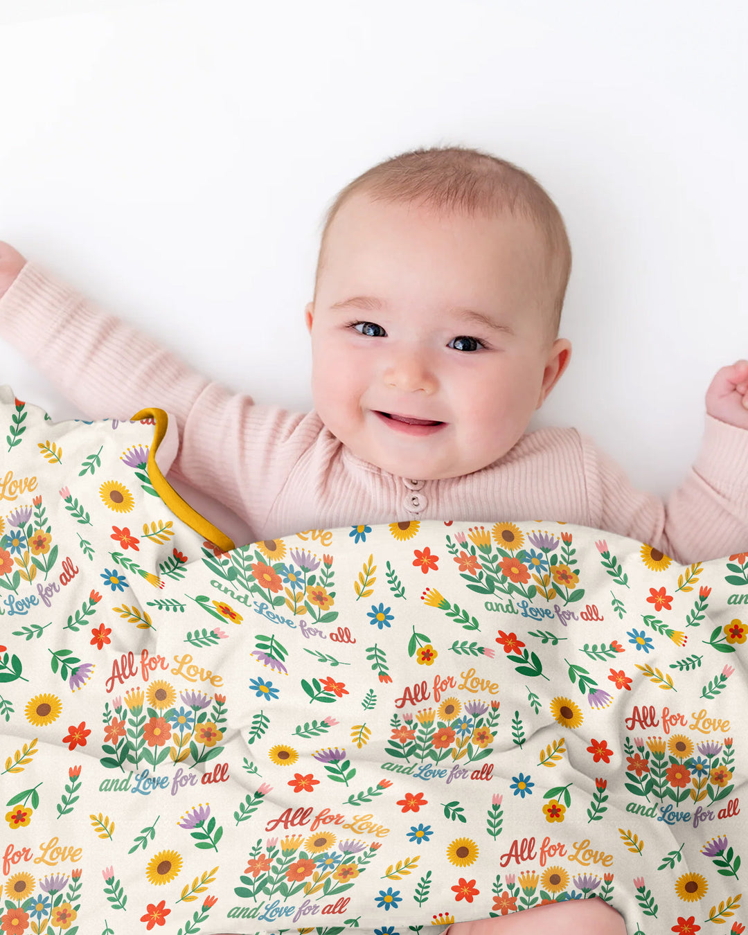 Love For All Family Matching Bamboo Blanket