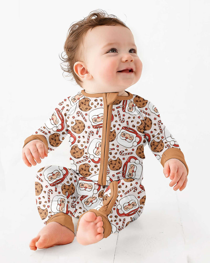 Santa's Cookie Break Bamboo Convertible Zippy