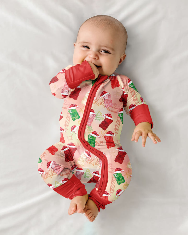Gummy Bear Santa Christmas Bamboo Convertible Zippy