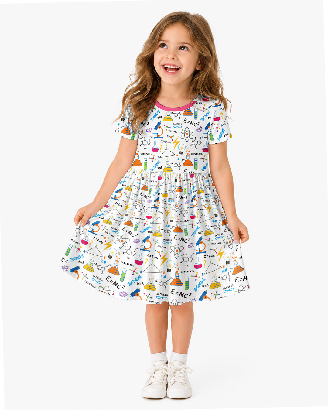 Science Explorer Family Matching Bamboo Twirl Dress