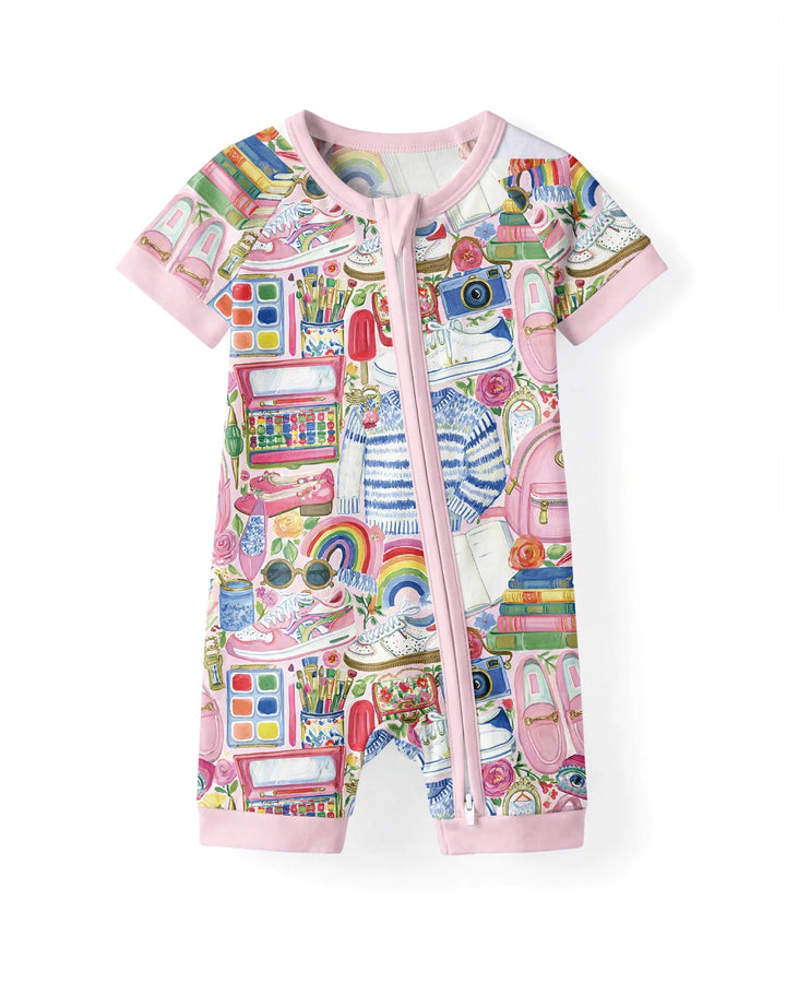 Sweet School Adventure Bamboo Shorty Zippy