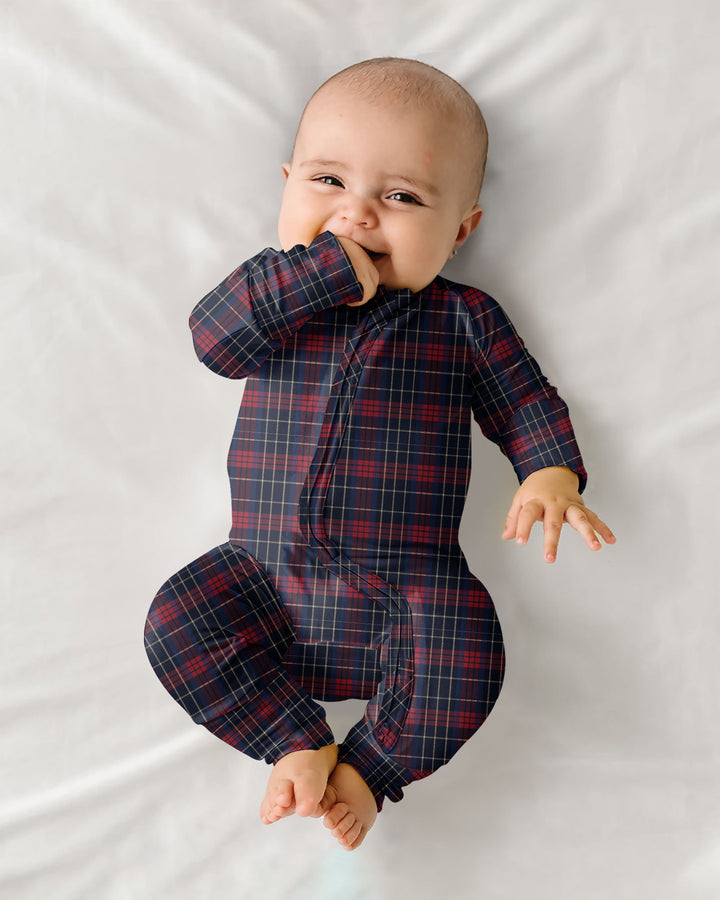 North Pole Plaid Bamboo Convertible Zippy