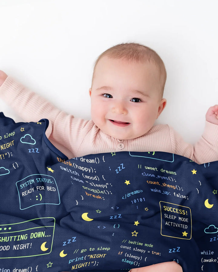 It Techy Job Matching Dad and Son Bamboo Blanket