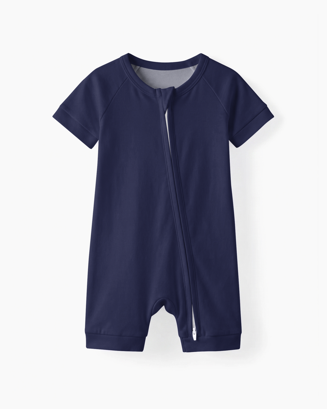 Solid Color Bamboo Shorty Zippy