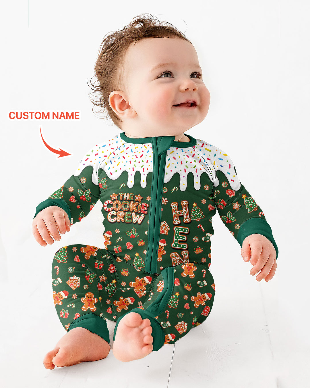 The Cookie Crew Family Matching Bamboo Convertible Zippy