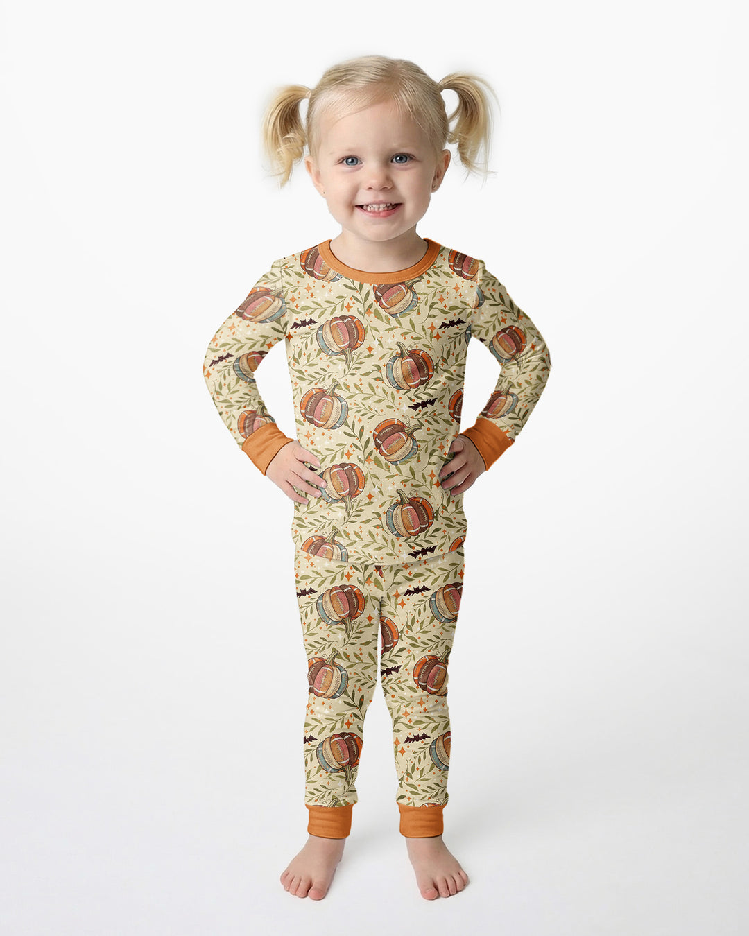 It's Football Season Bamboo Two Piece Long Sleeve Pajama Set