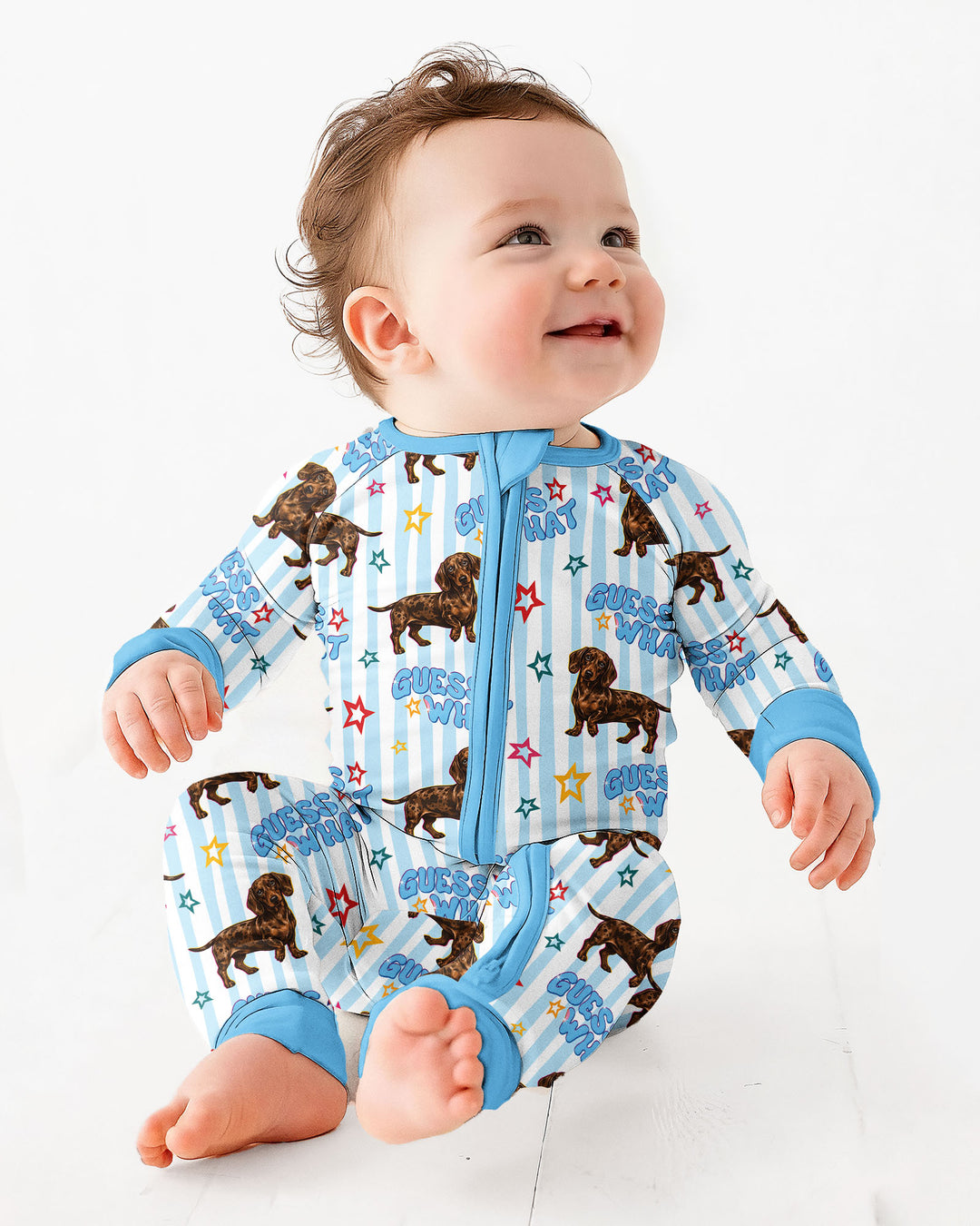 Guess What? Wiener Butt! Bamboo Convertible Zippy