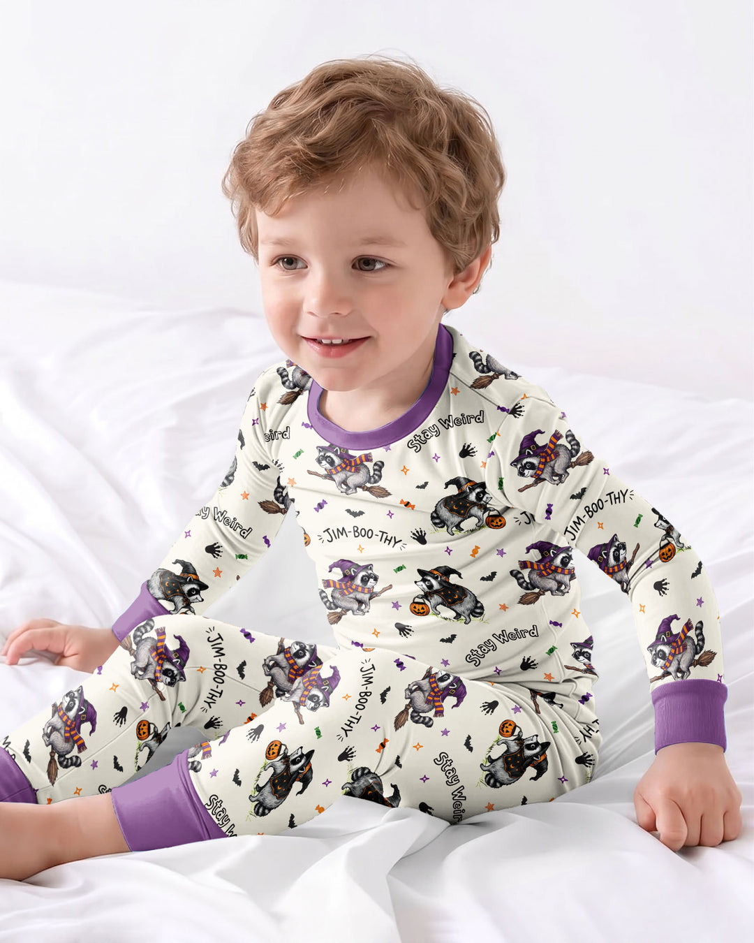 Amazing Jimboothy Bamboo Two Piece Long Sleeve Pajama Set