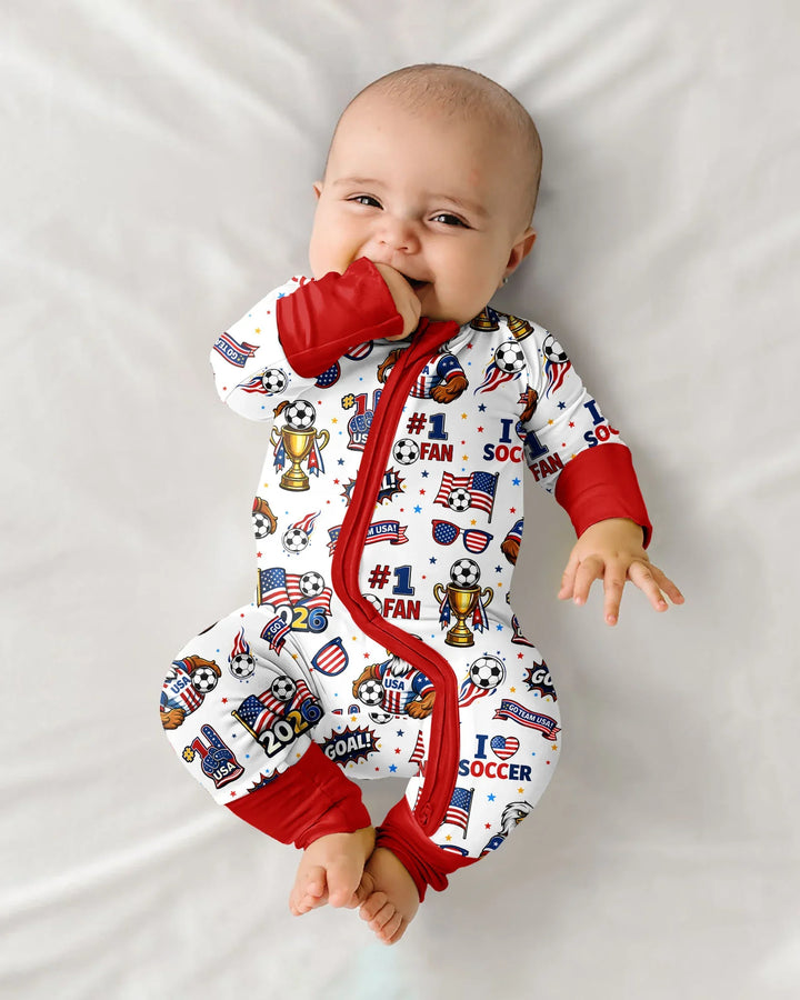 USA Soccer 2026 Party Bamboo Convertible Zippy