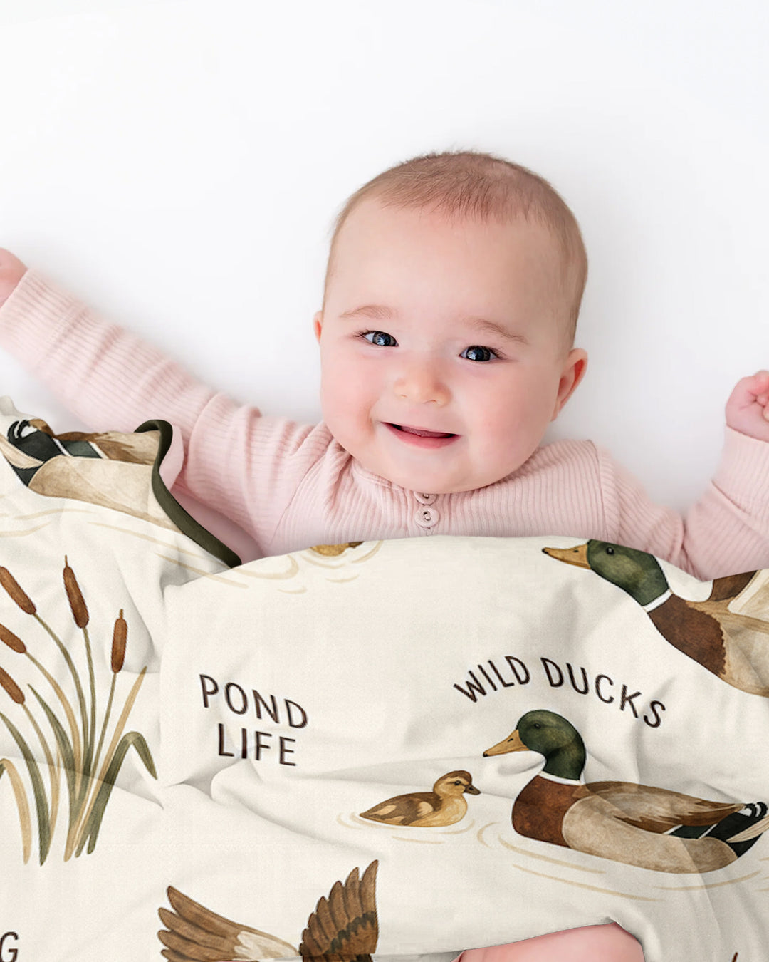 Little Pond Wander Bamboo Blanket