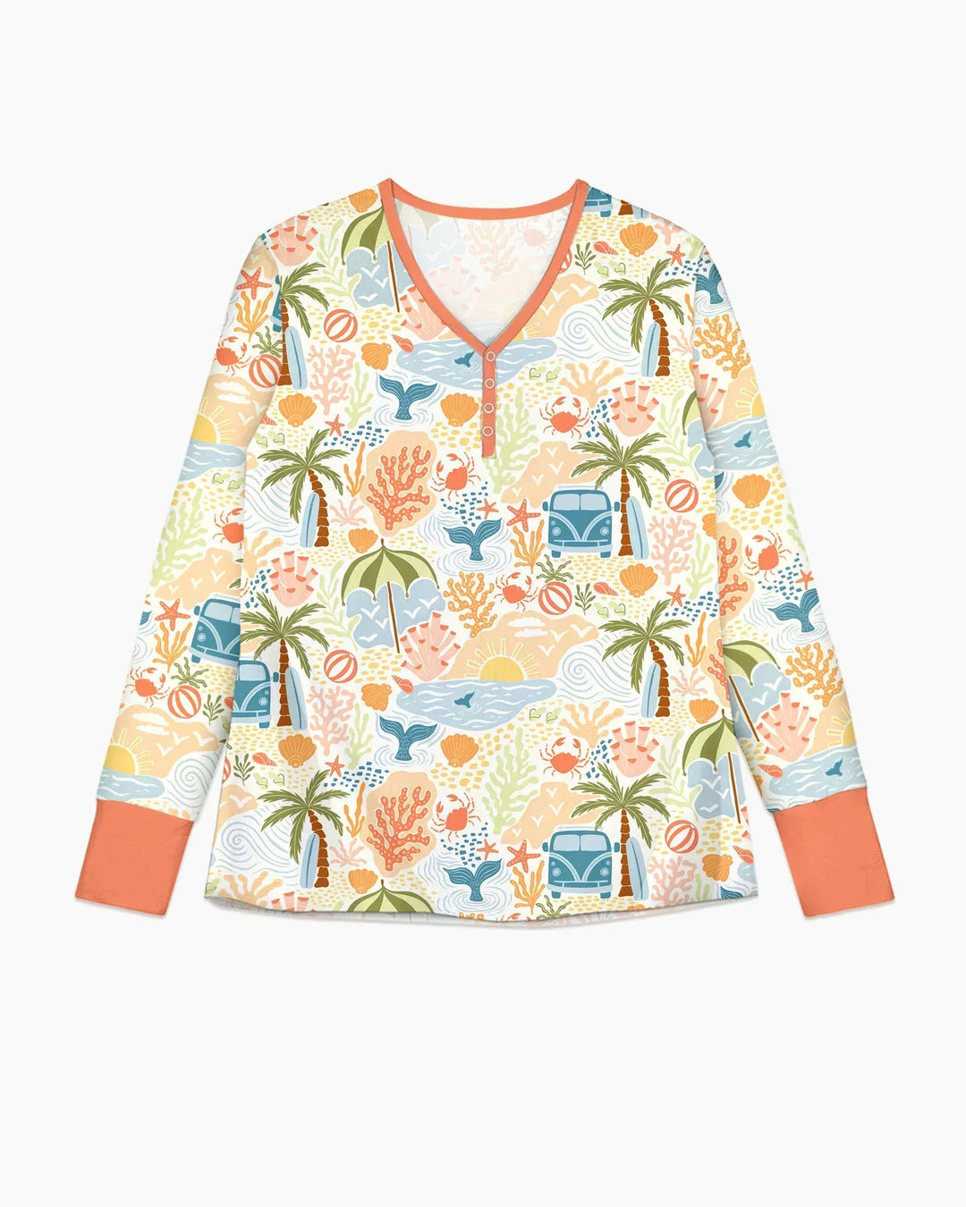 Beachy Boho Bamboo Women Pajama Set