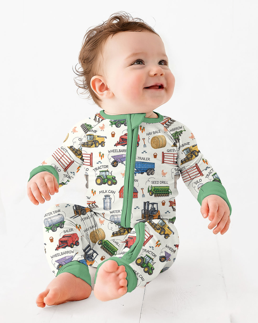 Little Farmer Bamboo Convertible Zippy