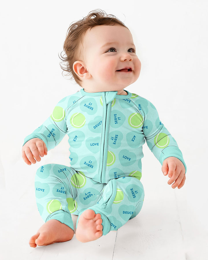 Tennis with Love Bamboo Convertible Zippy