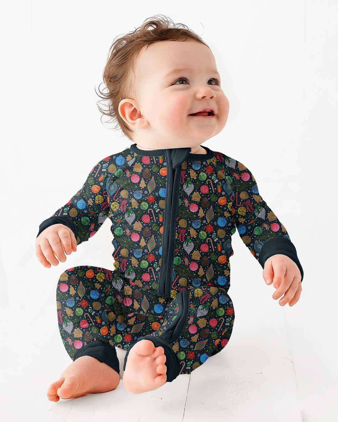 Holiday Ditsy Bamboo Convertible Zippy