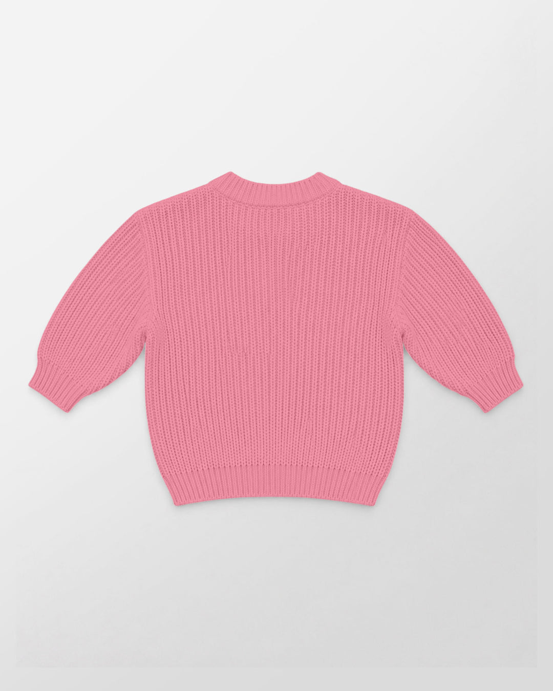Embroidered Baby Name Bamboo Knit Sweater Bubble