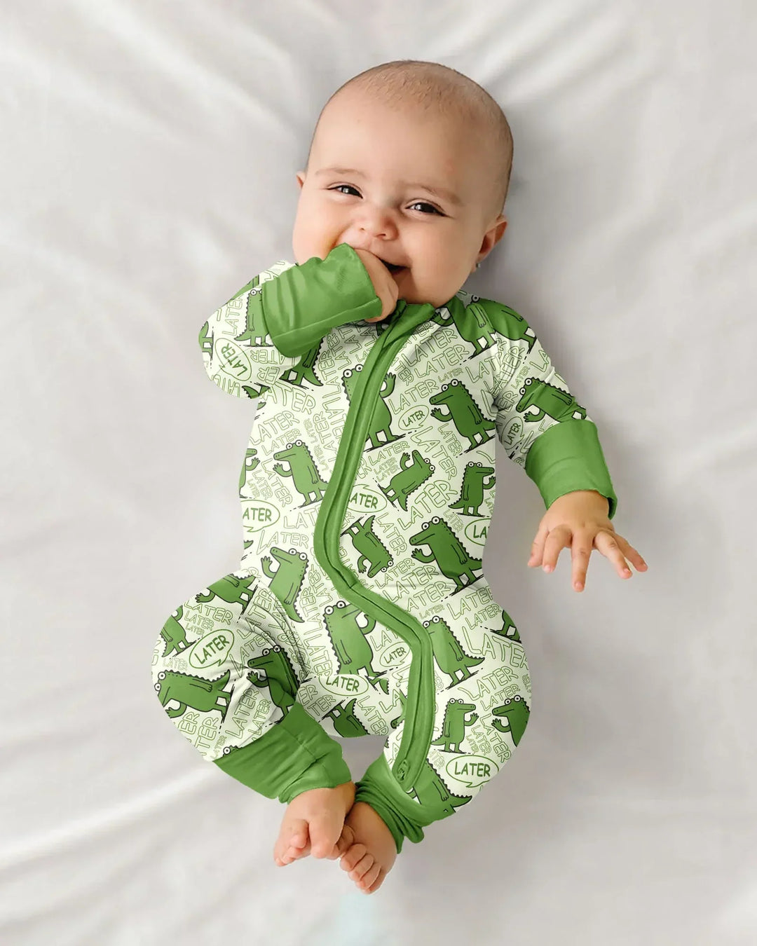 See you later, alligator! Bamboo Convertible Zippy