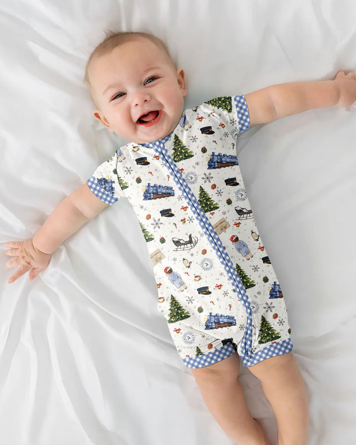 North Pole Adventure Bamboo Shorty Zippy