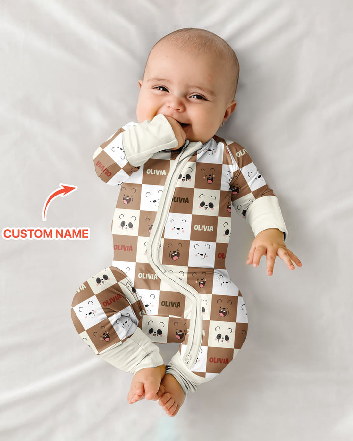I Am Baby Bears Bamboo Convertible Zippy