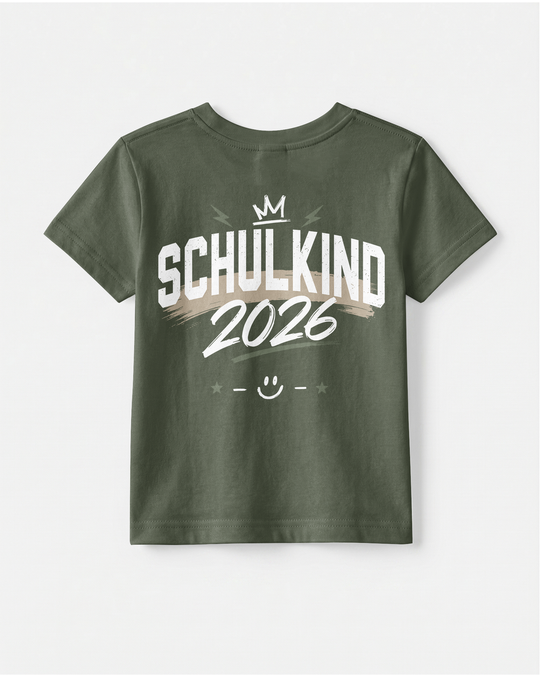 Custom Name First Day of School 2026 Bamboo Crewneck T-Shirt