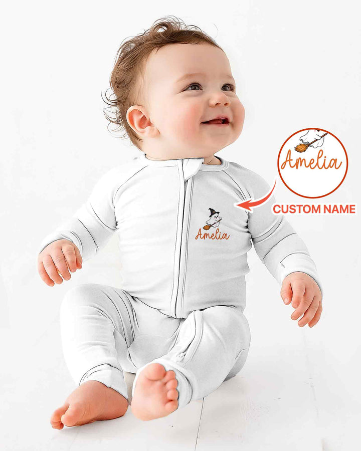 Personalized My 1st Halloween Bamboo Convertible Zippy