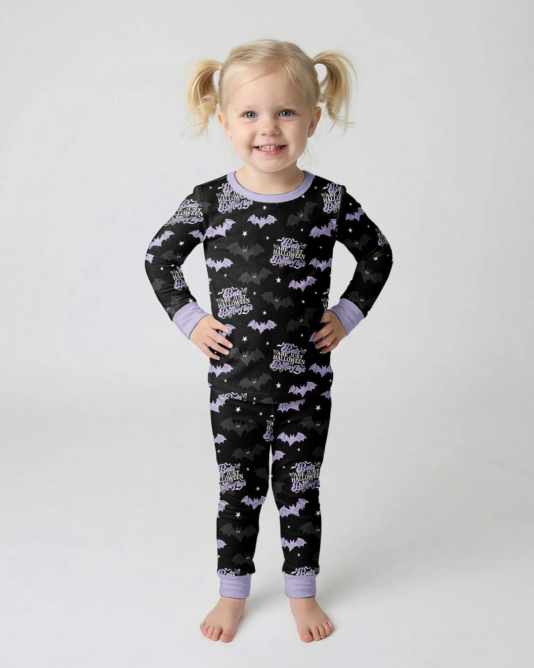 Template Bamboo Two Piece Long Sleeve Pyjamas Set