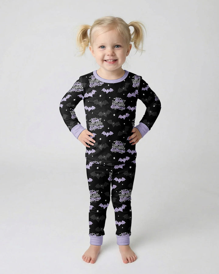 Template Bamboo Two Piece Long Sleeve Pyjamas Set