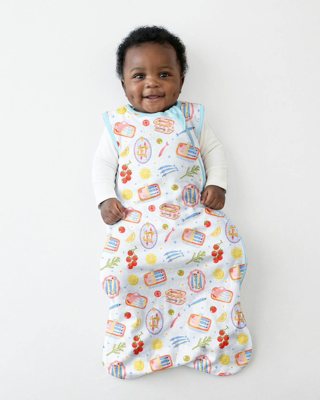 Preppy Sardines Bamboo Sleep Bag