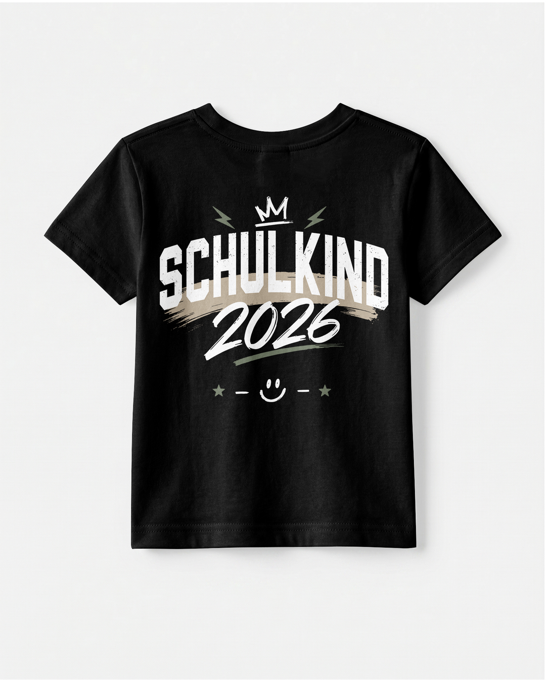 Custom Name First Day of School 2026 Bamboo Crewneck T-Shirt