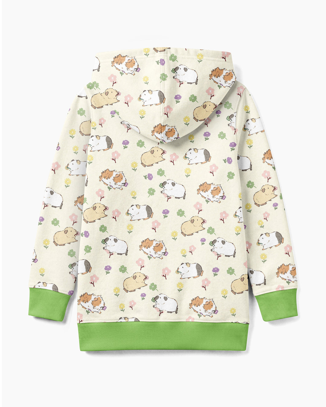 Guinea Pig Garden Bamboo Zip Hoodie