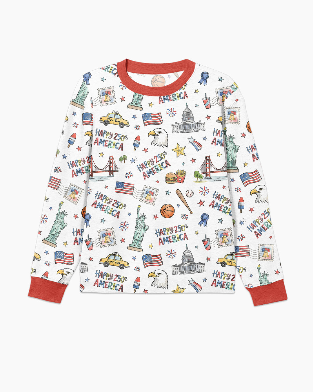 America 250 Celebration Bamboo Men's Pajama Set