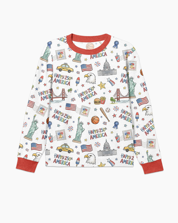 America 250 Celebration Bamboo Men's Pajama Set