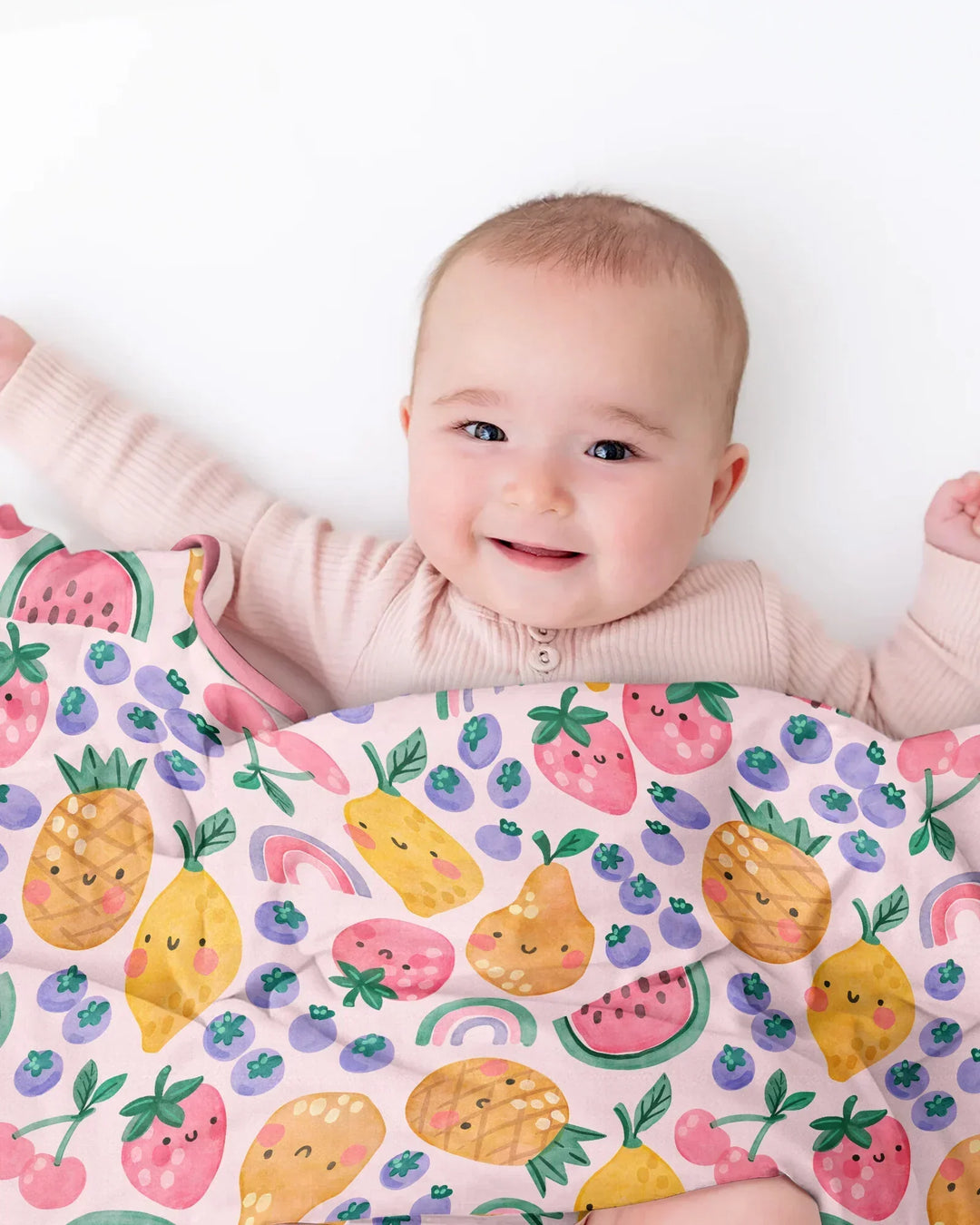 Fruitie Cuties Family Matching Bamboo Blanket