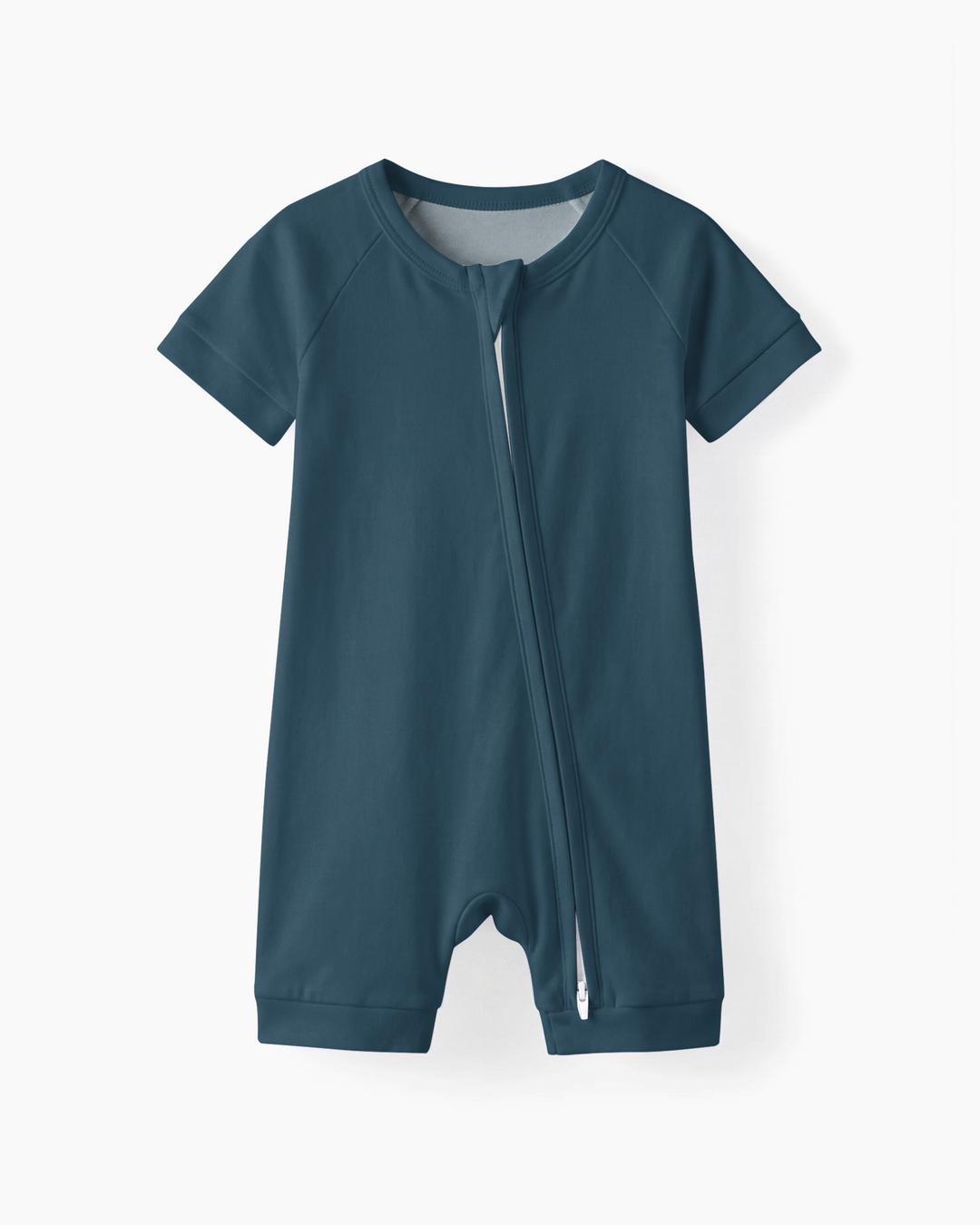 Solid Color Bamboo Shorty Zippy